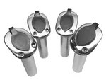 Bargain Marine 2PCS SS304 Fishing Rod Holder 9.5'' Flush Mount Degree Pvc Cap. Fixed Price $75.95.