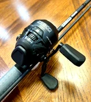 New Zebco Roam Spincast Combo Black Bb 3.6:1 Ratio Ft Medium Rod 10 Lb Line. Fixed Price $34.95.