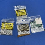 Water Germlin Sinker Lot - Rubbercor, Split Shot, Dipsey Swivel. Fixed Price $5.50.