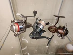 Fin-ite, Shakespeare, & Herters Reels. Fixed Price $50.00.