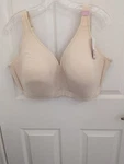 Cacique Women's Lt. Beige Lightly Lined No-wire Bra 44G Nwt. Fixed Price $24.99.