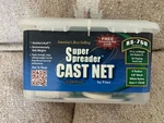 Super Spreader RS-750 Series Cast Net By Fitec, New Unopened, Free Shipping. Fixed Price $32.49.