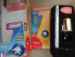 Coleman Deluxe Pen World Smallest Fishing Pole W/casting Reel Tackle Kit. Fixed Price $29.99.