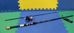 Okuma Fin Chaser Spinning Combo 6' 0" Rod 2-PC Reel Spooled FNX-602-30BL. Fixed Price $29.99.