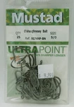 Mustad O'shaughnessy Bait Hooks Size 5/0. Fixed Price $11.99.
