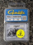 Gamakatsu Treble Short Shank (magic Eye) Round Bend - Size 6 Hooks. Fixed Price $9.99.