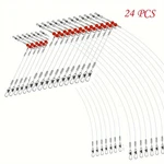 24 Pcs Fishing Wire Leader Saltwater Tackle Rig, 90LB High-strength. Fixed Price $18.98.