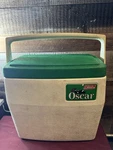 Vintage Oscar By Coleman 16 Qt Cooler Ice Chest Lunchbox 5274 Usa. Fixed Price $23.95.