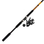 Ugly Stik Bigwater 5000 Size Reel - 8' Medium 2PC, Black/red/yellow. Fixed Price $212.98.