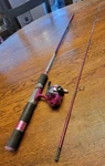 Zebco 33 Lady Authentic Ultra Lite Rod & Underspin Reel Combo Fishing Cast. Fixed Price $19.99.