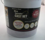 Fitec 11712 GS1000 Ultra Spreader Cast Net Ft Radius 5/8" Mesh With Tape. Fixed Price $320.06.