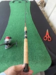 Fishing And Reel: Shakespeare Alpha Bigwater Spinning Reel, Ugly Stik Rod.. Fixed Price $75.00.