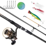 Dr.fish Surf Fishing Spinning Rod And Reel Combo Saltwater Black. Fixed Price $219.11.