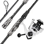 Sougayilang Fishing Rod And Reel Combo, Stainless Steel Guides Pole With. Fixed Price $89.20.