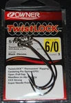 Owner Twistlock 3X W/ Centering Pin 5132-161 Size 6/0 Pack Of Bass Hooks. Fixed Price $5.79.
