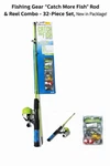 Shakespeare Catch More Fish Spincast Combo 32-PIECE Set Rod Reel Bait Hooks. Fixed Price $20.50.