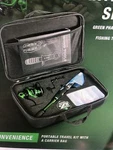 Ghosthorn Fishing Rod And Reel Combo Graphite Telescoping Travel Kit. Fixed Price $49.49.