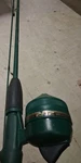Vintage Zebco 202 Reel And Z-glass Rod Combo. 56M. 66 "from End To. Fixed Price $27.99.