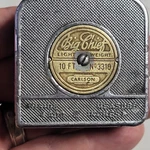 Vtg 1950'S Carlson Big Chief 10FT Light Weight White Blade NO.3310 Tape Measure. Fixed Price $17.00.