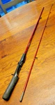 Shakespeare Spectrum SC20 56-2M Casting Fishing Rod 5'6" Red 2-PIECE Medium. Fixed Price $19.99.