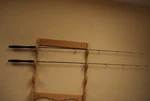 2 Vintage Shakespeare Ugly Stik SP1100 5 Ft Ultra Light Spinning Rods One Piece. Fixed Price $75.00.