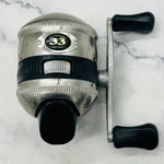 Zebco 33J CKB3 Spincast Fishing Reel Left Or Right Hand Retrieval Chrome. Fixed Price $17.99.