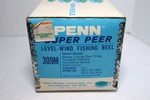Vintage Nos Penn 309M Super Peer Levelwind Casting Reel Metal Spool New Mib. Fixed Price $79.95.