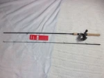 Zebco 33CKS662M Spin Cast Rod Model Reel Combo 6FT 6" 2PC Cork Handle - New!. Fixed Price $36.94.