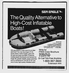 Print Ad 1988 Sea Eagle Gt 20 Inflatable Boat Molded Floorboards. Fixed Price $11.99.