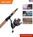 Elite 6'6" Fishing Reel And Rod Combo For Bass Anglers - Lightweight & Durable. Fixed Price $203.99.