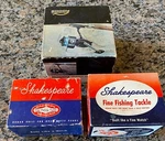 Shakespeare (1942 & 1773) And Roody (944R) Fishing Boxes Only, No Reels. Fixed Price $20.99.