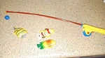 Working Battat, Magnetic Fishing Rod Toy Pretend Play Game Set For Kids 4 Pieces. Fixed Price $15.00.