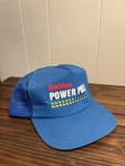 Vtg Berkley Power Pole Trucker Hat Snapback Blue Fishing 80S Retro Bass. Fixed Price $18.00.