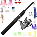 Zebco Ready Tackle Spinning Reel And Telescopic Fishing Rod Combo 17-INCH To. Fixed Price $56.31.