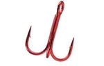 Gamakatsu Round Bend Treble Hook - Red, Choice Of Sizes. Fixed Price $11.33.
