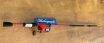 Shakespeare Reverb Spincast Fishing Rod And Reel Combo New Red. Fixed Price $24.21.