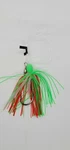 Hi-lo Bottom Fishing Rig Single Silicone Skirt Teaser Glow Bead Hook Fluke Bass. Fixed Price $53.95.