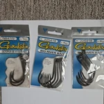 Gamakatsu 98418 2- 8/0, 1-9/0 Ns Black Octopus Hooks 5CT Ea.. Fixed Price $10.00.