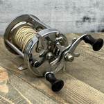 Shakespeare Service 1946 Model Fa Silver Fishing Reel Usa Made. Fixed Price $39.95.
