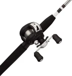 Shakespeare Alpha Medium 6' Low Profile Fishing Rod And Bait Black, White. Fixed Price $87.81.