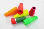 10 Comal Tackle 4" Popping Floats W/ Metal Eye Fishing 6 Colors Asst. Pick. Fixed Price $14.95.
