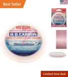Yo-zuri 30-YARD Lb Fluorocarbon Leader Virtually Invisible Water. Fixed Price $19.36.