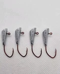 100 1/16 Lead Shad Dart Jig Head Eagle Claw Lil Nasty #4 Made In The Usa. Fixed Price $19.75.