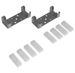 Johnson Hardware 4" Stud Wall Adaptor Kit, Fits 1500SC/2000, Steel, White Spacer. Fixed Price $13.40.