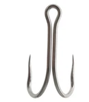 Mustad 78925 Stainless Double Tuna Barbless Hooks 10 Pack Size 21. Fixed Price $17.95.