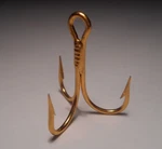 50 Mustad #3 Goldplated Treble Hooks Ringed Ex Short Shank A+++ 35622. Fixed Price $19.99.
