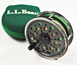 Jw Young & Sons 3.5 Inch 1530 Fly Reel With Line Ll Bean Pouch. Fixed Price $59.99.