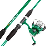 Wakeman Swarm Series Spinning Rod And Reel Combo Green 5'5". Fixed Price $34.47.