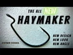Owner Haymaker Ewg Worm Hook - Choose Size. Fixed Price $6.99.