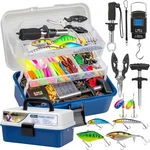 413PCS Fishing Lures Kit Layers Tackle Box With Gear Bass. Fixed Price $39.99.